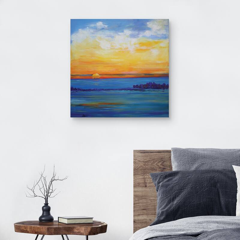 Independence Day Sunset by Alexi Fine Canvas Art Print