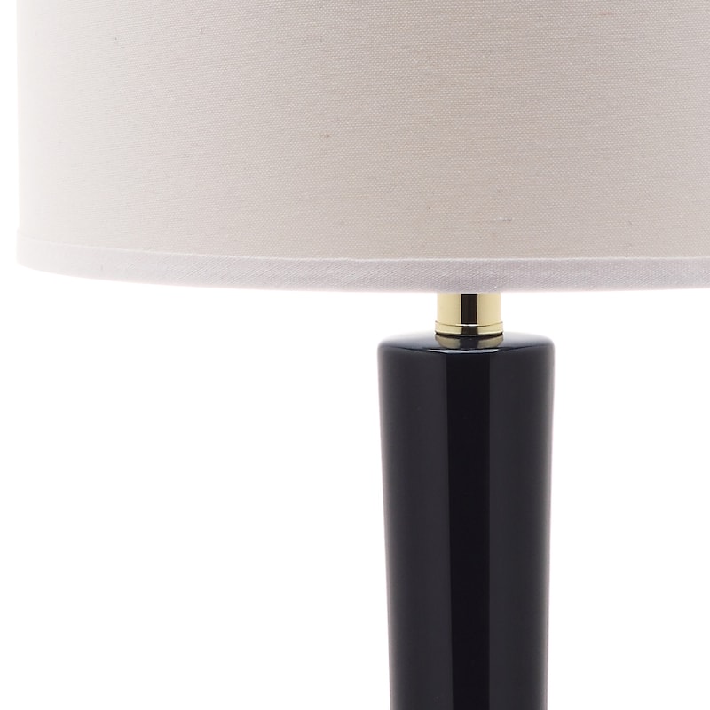 SAFAVIEH Lighting Brigid 31-inch Long Neck Ceramic White Table Lamp (Set of 2) - 14"x14"x30.5" - 14Wx14Dx31H