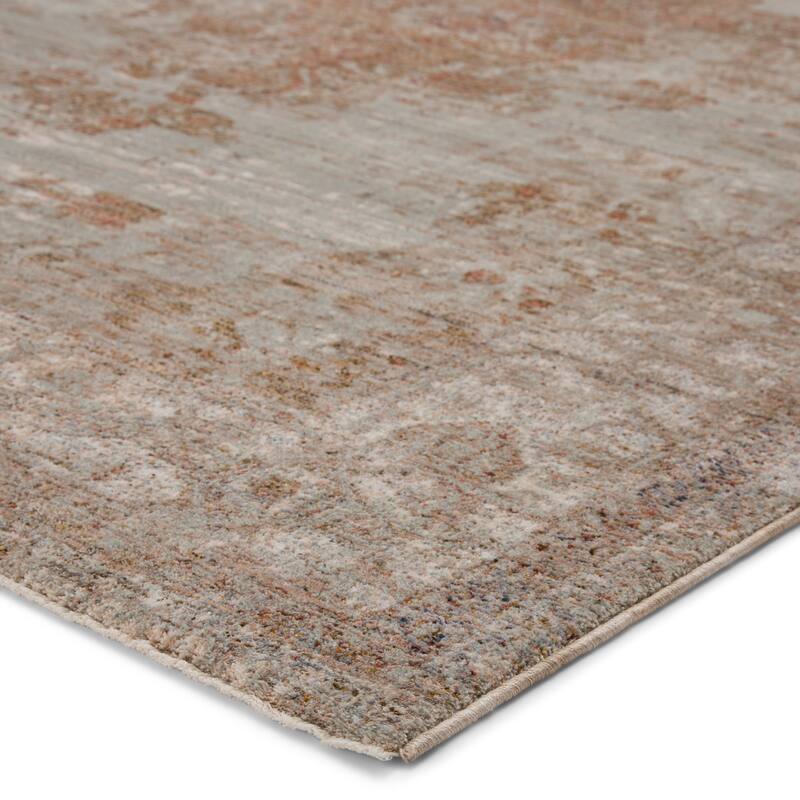 Jordane Medallion Tan/ Rust Area Rug