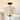 Zjvaive Bohemian 3-Light Semi Flush Mount Drum Ceiling Light with Natural Shell Shade for Bedroom Hallway Kitchen