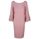 Calvin klein bell sleeve sheath dress blush dresses club