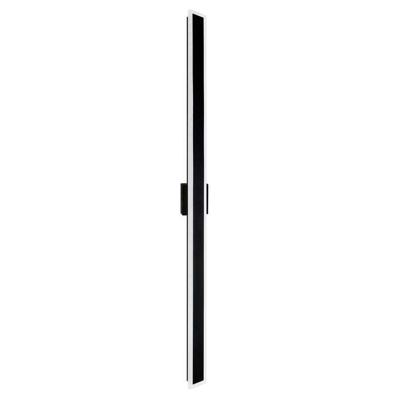Malibu Integrated LED 80in Black Outdoor Wall Light