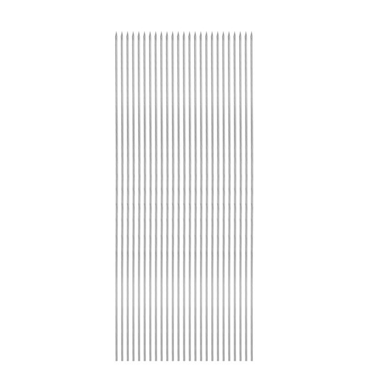25pcs Kebob Skewers 29cm x 1.9mm Round BBQ Grill Sticks - 29cm x 1.9mm