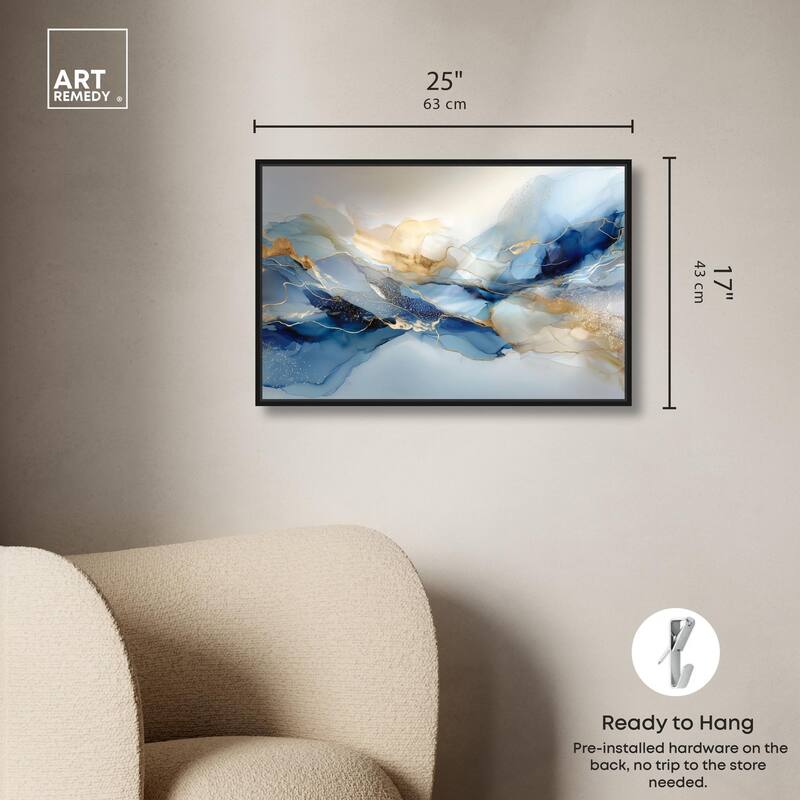 Postmodern Flow I Canvas by Art Remedy