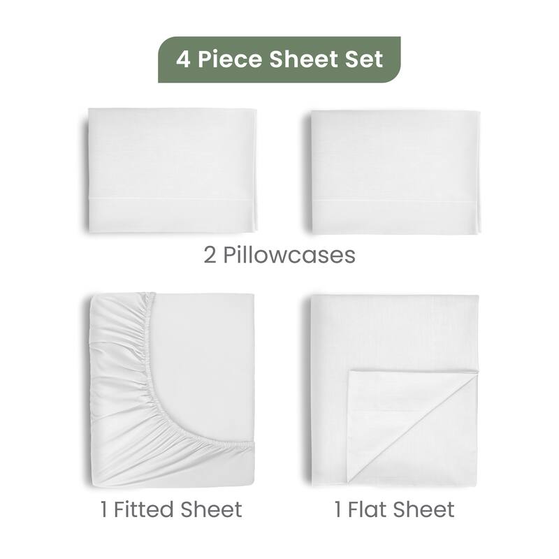 Martex 200 Thread Count Long Staple Cotton Breathable Sheet Soft