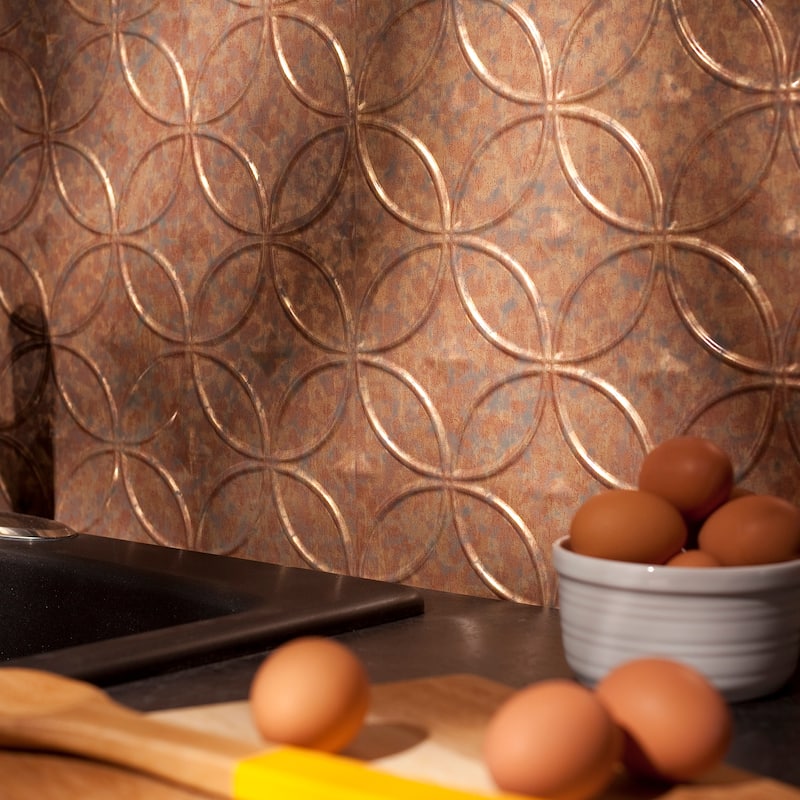 FASÄDE Rings Decorative Vinyl Backsplash Panel