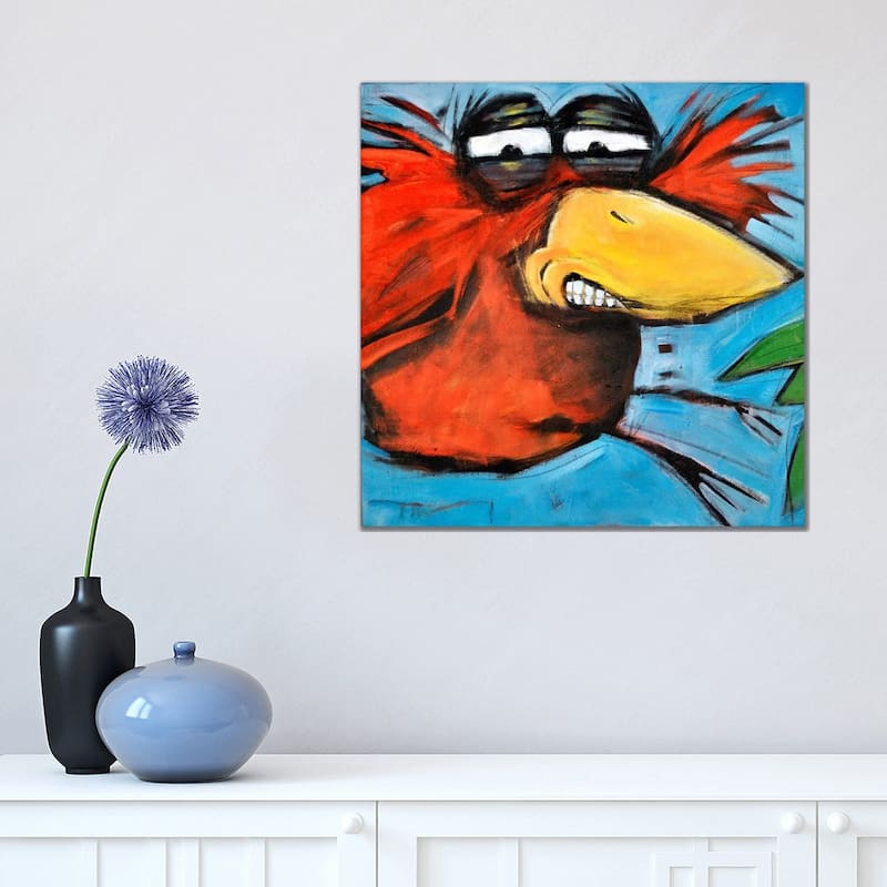 iCanvas "Orville's First Flight" by Tim Nyberg Canvas Print - 18x18x1.5