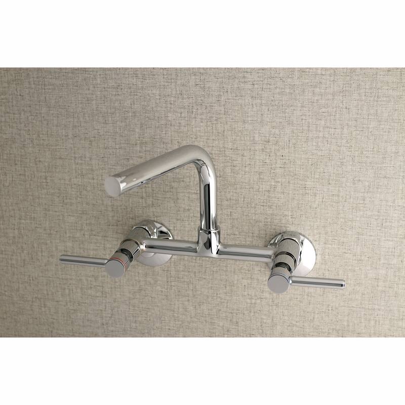 Concord 8 in. Adjustable Center Wall Mount Kitchen Faucet