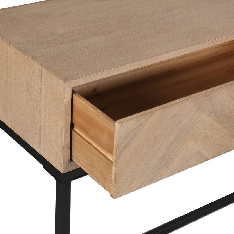 SAFAVIEH Couture Sherriandra 2-Drawer Console Table - 52"W x 15"D x 32"H