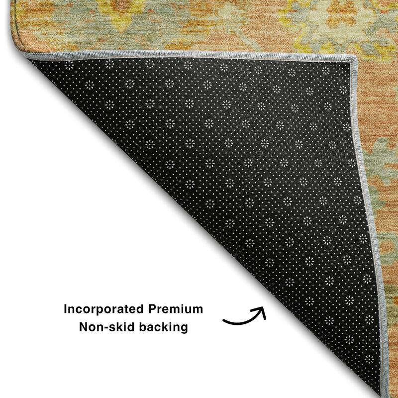 Premium Washable Super Soft Traditional Vintage Mayfield Rug