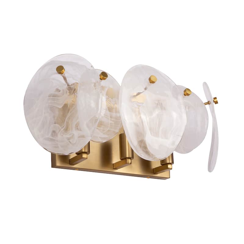 Artcraft Lily Bathroom Vanity - Brushed Brass Finish