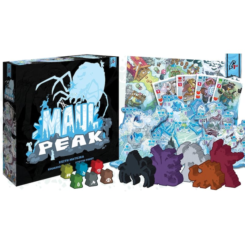Maul Peak Board Game â€" An Asymmetric Tactics Game