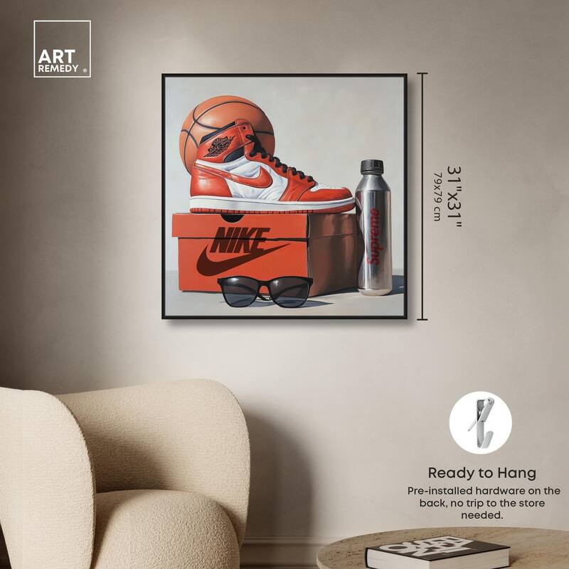 Basketball Practice Canvas by Art Remedy
