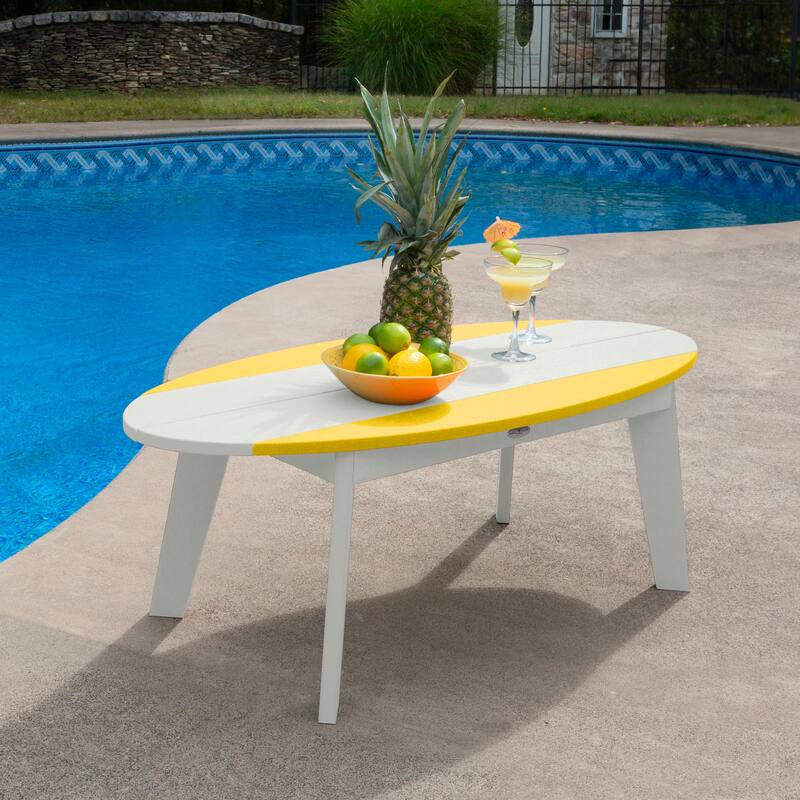 Shoreline Surfboard Outdoor Coffee Table