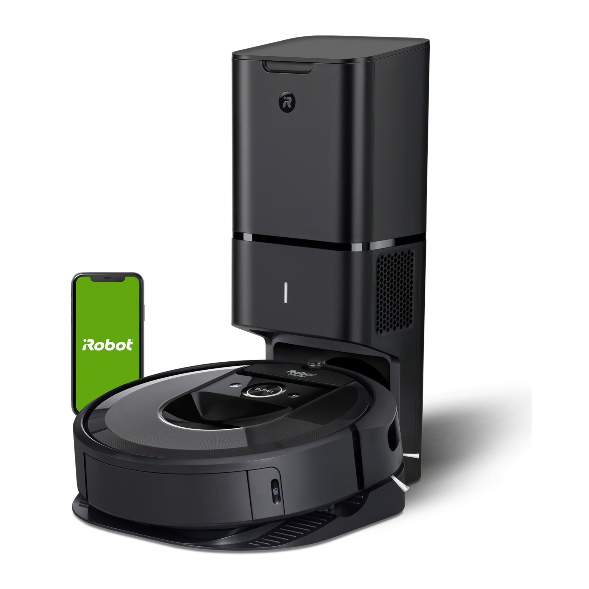 iRobot Roomba i7+ Wi-Fi Robot Vacuum with Braava Jet m6 Mop - Bed 