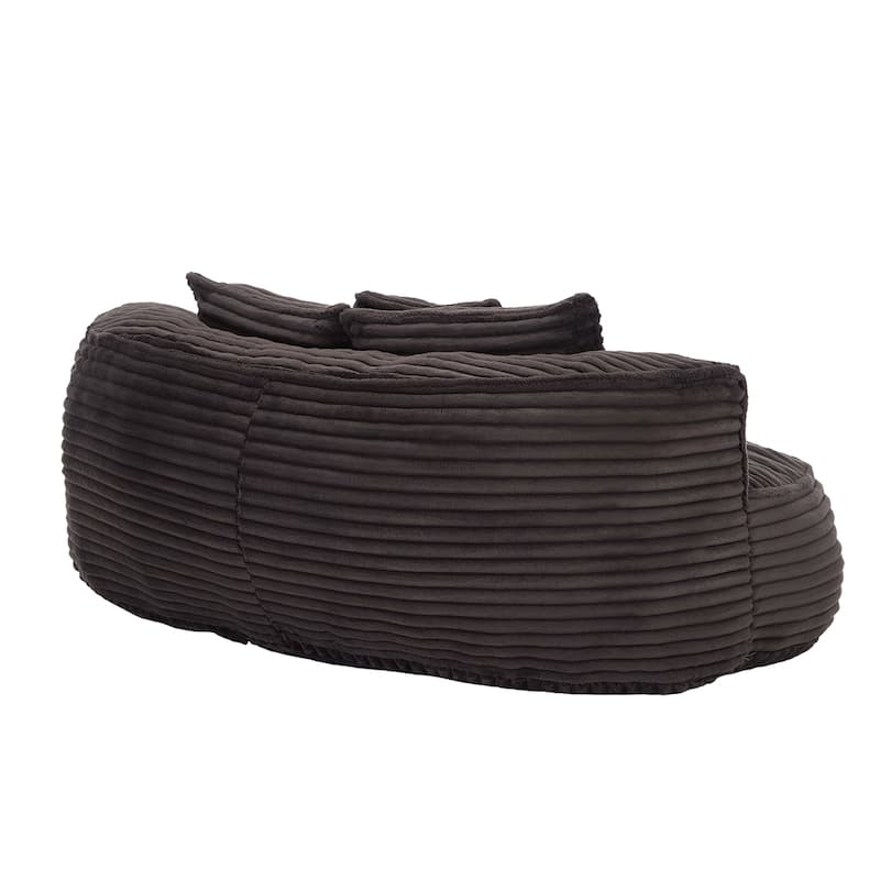 Comfort Lounger High Back Bean Bag Chair