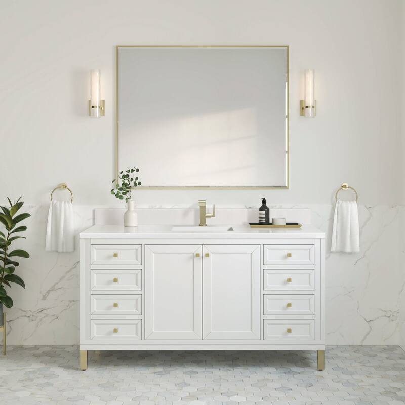 James Martin Vanities 305-V60S-1WZ Chicago 60" Single Basin Wood
