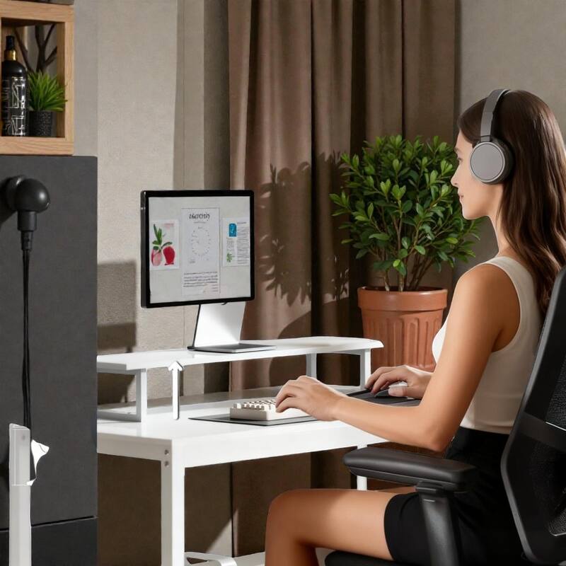 L Shaped Gaming Desk with LED Lights and Power Outlets, Computer Desk with Monitor Stand and CPU Shelf