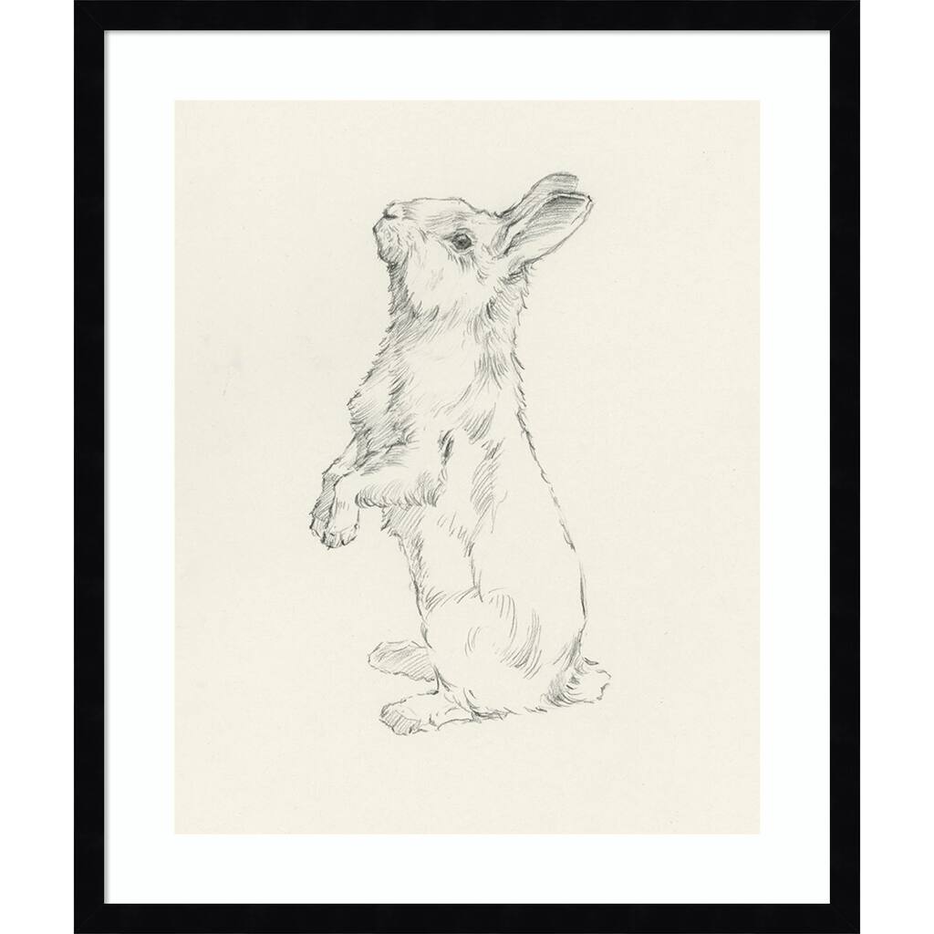 All Ears II by Ethan Harper Wood Framed Wall Art Print