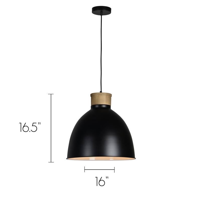 Buford Black Pendant Light - 14.00