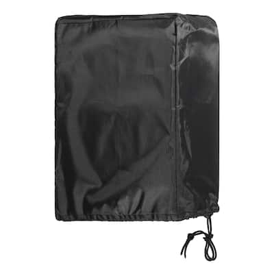 28 x 8.67 x 42 Inch Outdoor Zero Gravity Folding Chair Protection Covers, Black