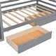 preview thumbnail 57 of 70, House Bed With Two Drawers And Wardrobe