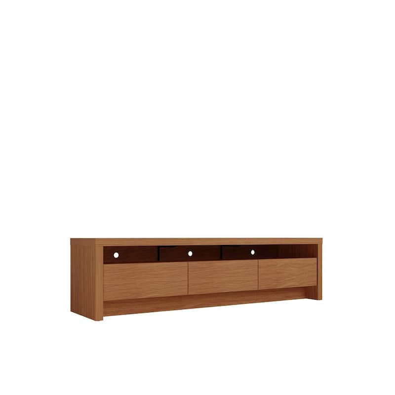Manhattan Comfort Sylvan 70.86 In. Storage Media Cabinet Console