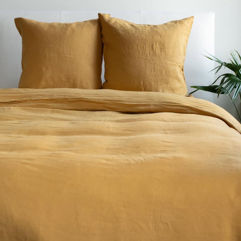 100% French Linen Duvet Cover by BOKSER HOME