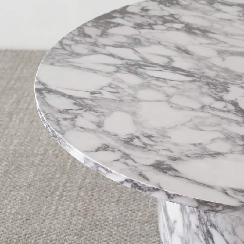 Pedestal 40" Coffee Table