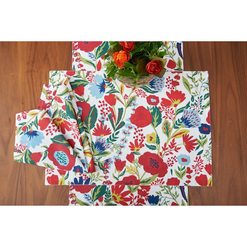 Bella Winter Placemats Set of 4, 13" x 19"