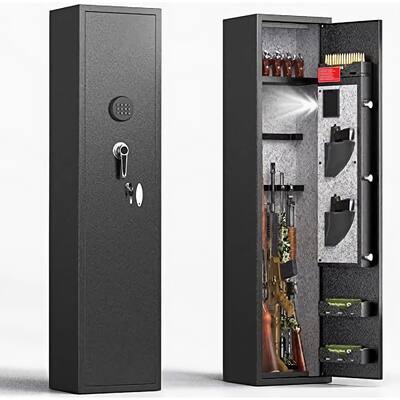 4-10 Rifle Safe Quick Access Long Gun Safe Shotgun Rifle Cabinet