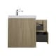 preview thumbnail 135 of 169, CASAINC Floating Bathroom Vanity with Resin Top Basin and Soft Closing Drawers