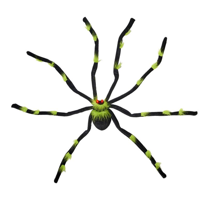 28" Black and Green Tarantula w/ Flashing Eyes