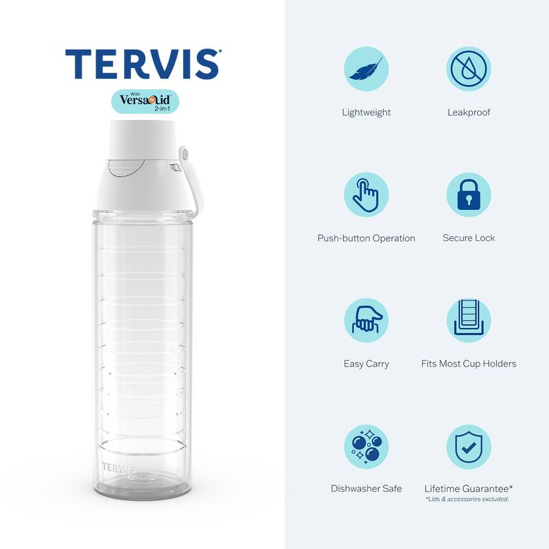 Tervis Harry Potter Campus View Made in USA Double Walled Insulated Travel Tumbler, Classic - 24oz Venture Lite Water Bottle