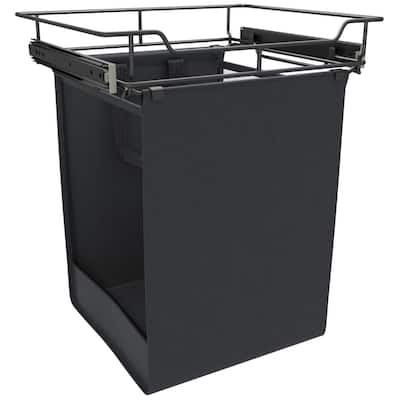 Rev-A-Shelf SCOHSL Series 18 Inch Pull Out Laundry Hamper