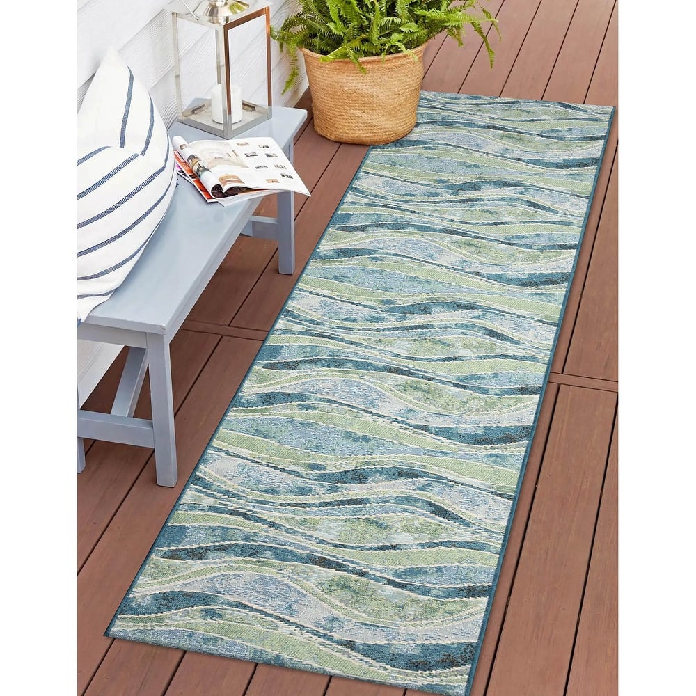 Liora Manne Marina Wave Indoor/Outdoor Area Rug