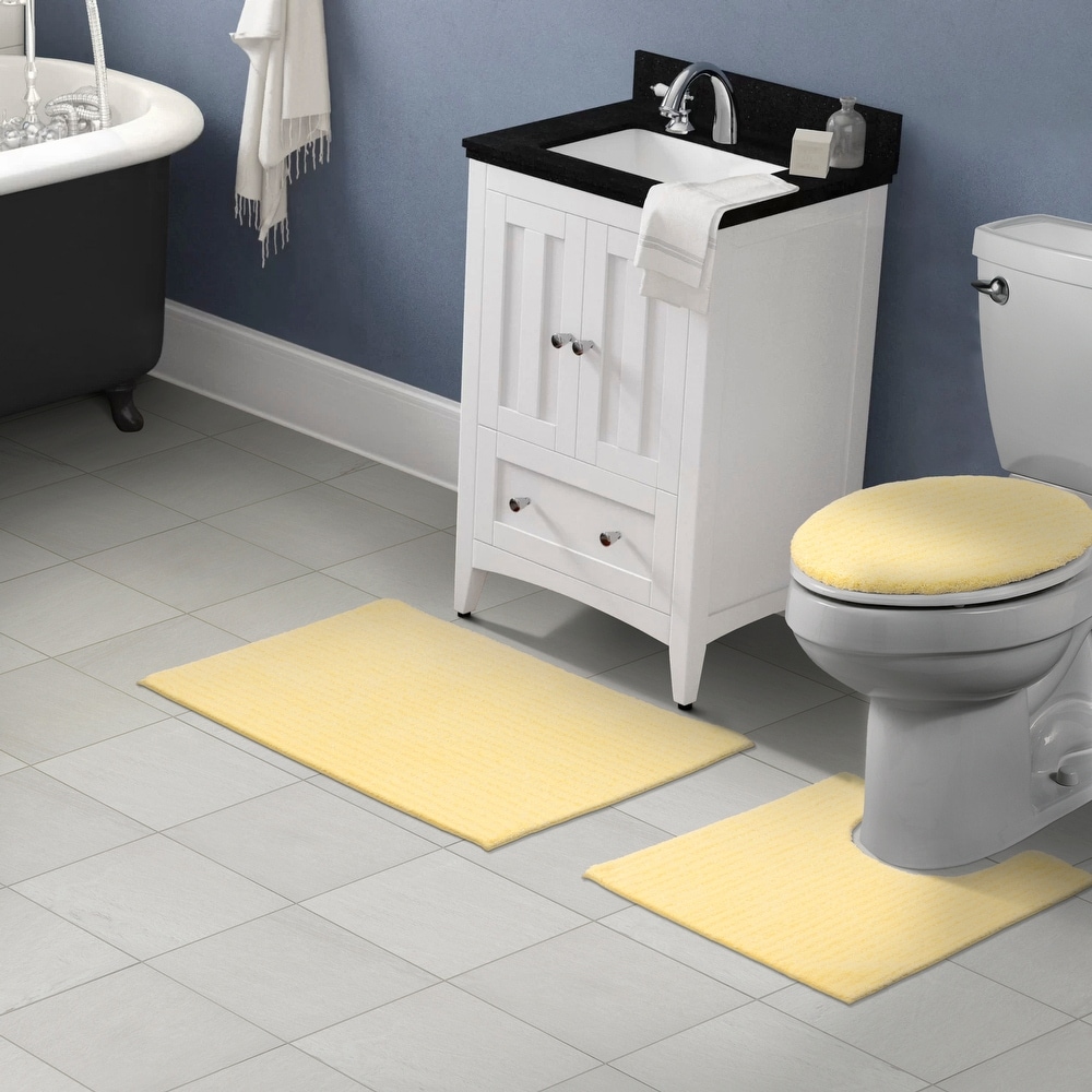 Yellow Standard Lid Bathroom Rugs and Bath Mats - Bed Bath & Beyond