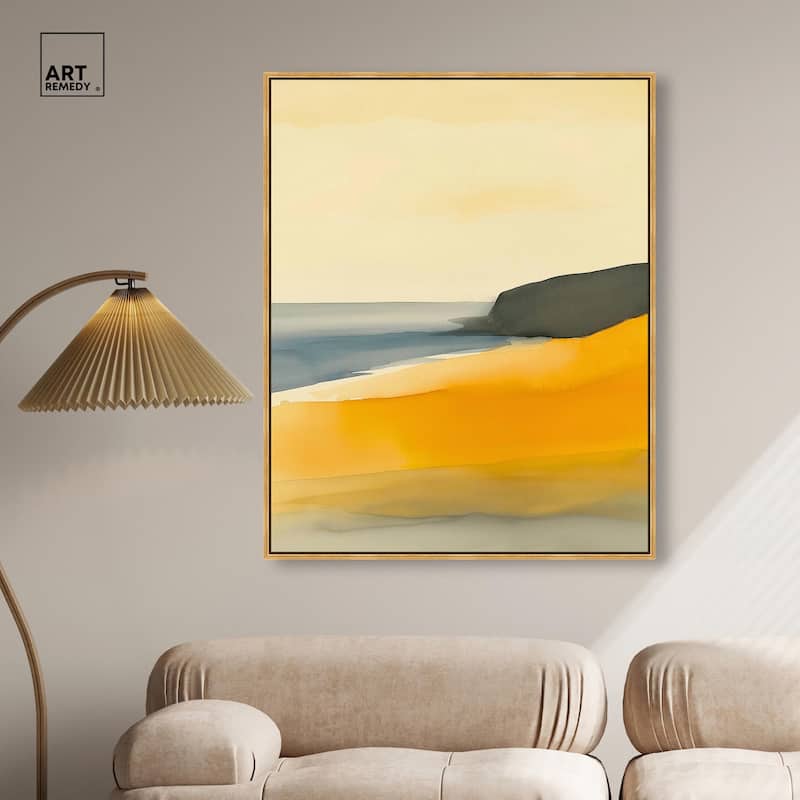Glistening Beach Dreams II Canvas by Art Remedy