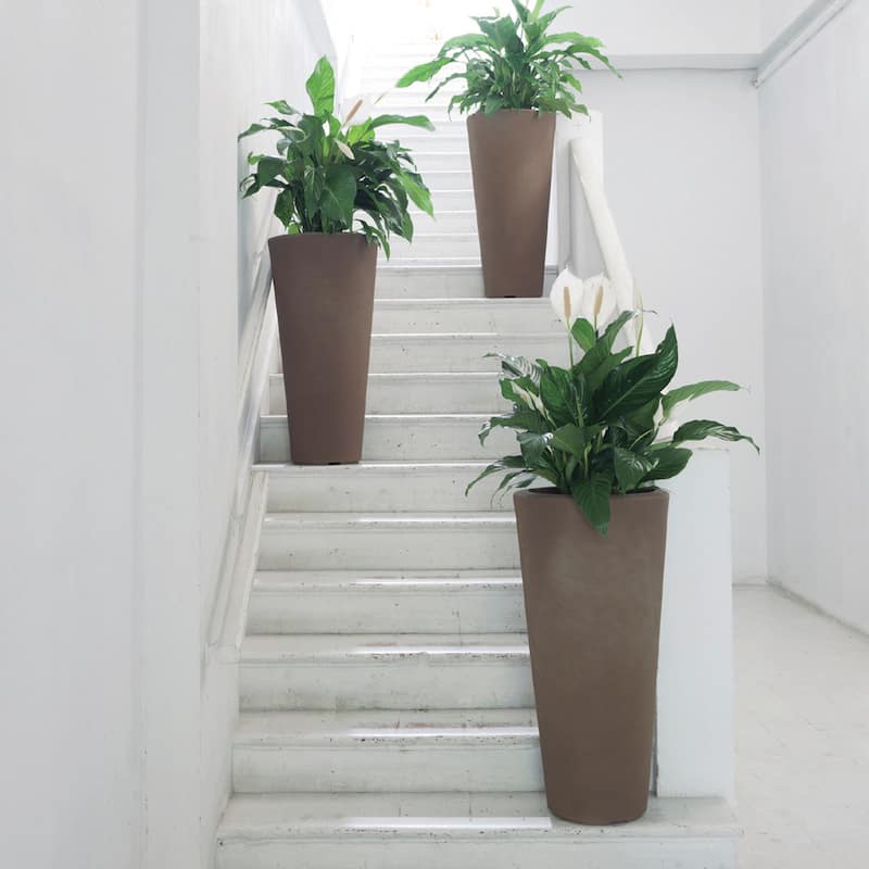Bleeker Tall Indoor Outdoor Planter, Wind Proof