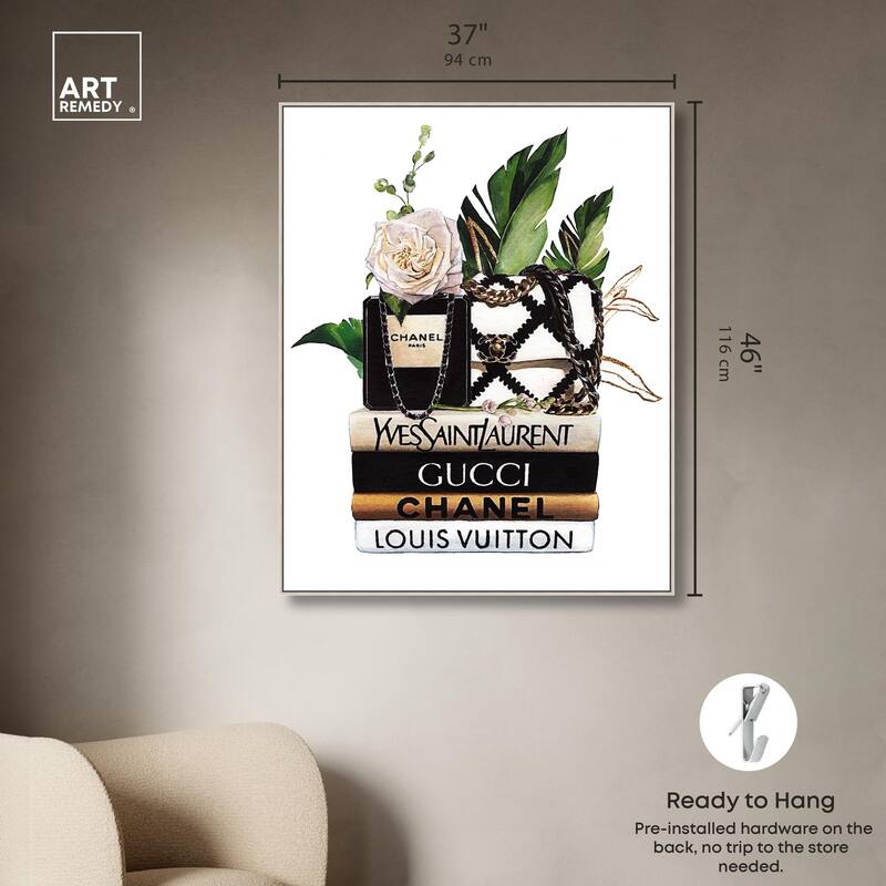 Luxury Stack Details Canvas by Art Remedy