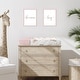 preview thumbnail 2 of 4, Sweet Jojo Designs Pink Taupe Boho Butterfly Girl Changing Pad Cover Ivory Tan Bohemian Shabby Chic Watercolor Dusty Rose Mauve