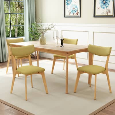 Christopher Knight Home - Mia Wood 5 Pieces Dining Set