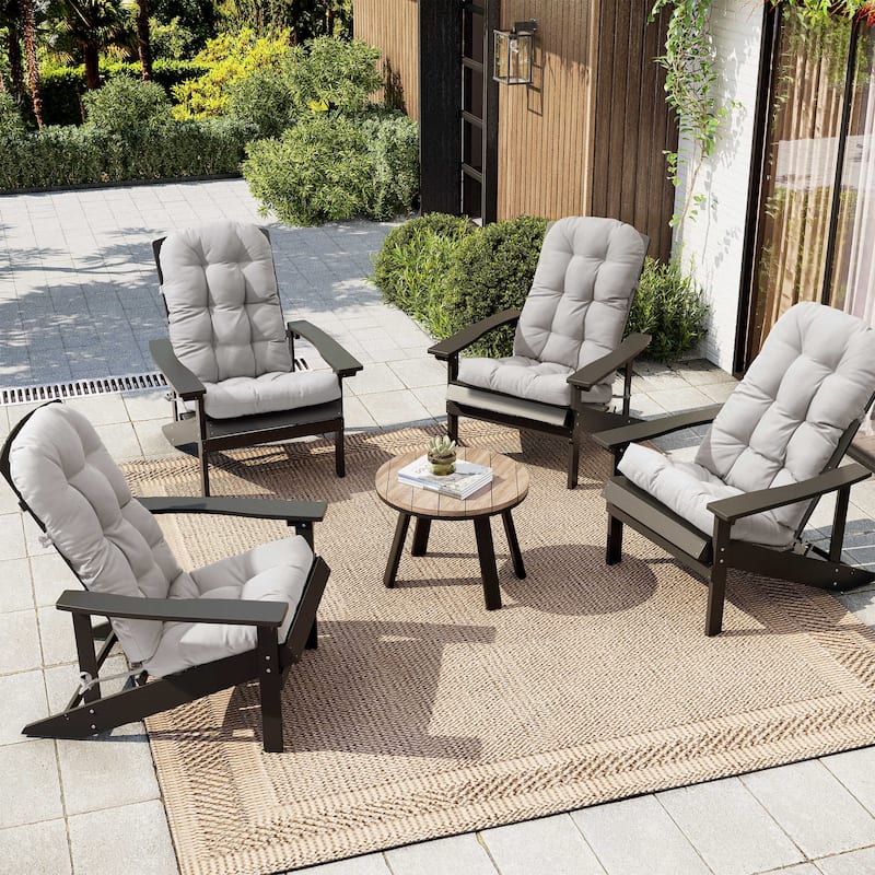 Adirondack Style Patio Outdoor Chair Cushion for Adirondack Chair or Lounge Rocking Chair - See picture