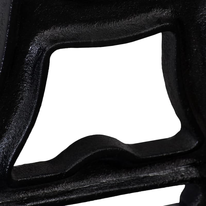 vidaXL Bench Legs 2 pcs Y-Frame Cast Iron - 9.8" x 16.1"