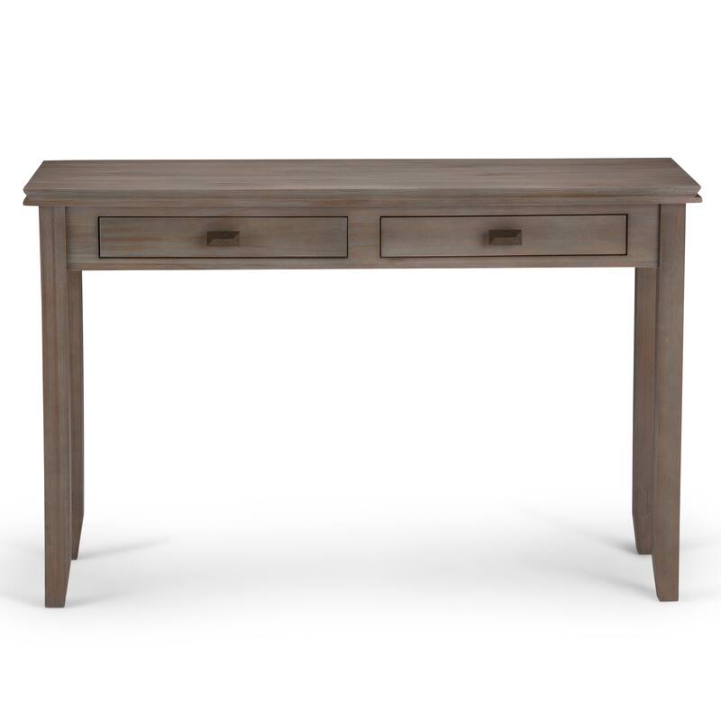 WYNDENHALL Stratford SOLID WOOD 46 inch Wide Transitional Console Sofa Table - 45.9 Inches wide