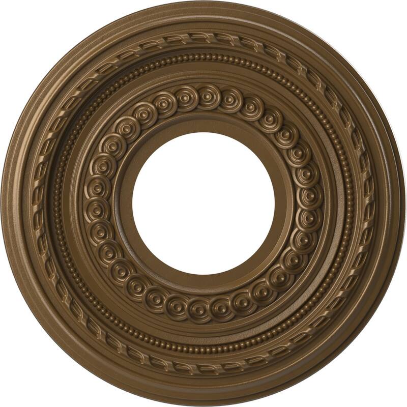 3 1/2" Inside Diameter - Cole Thermoformed PVC Ceiling Medallion