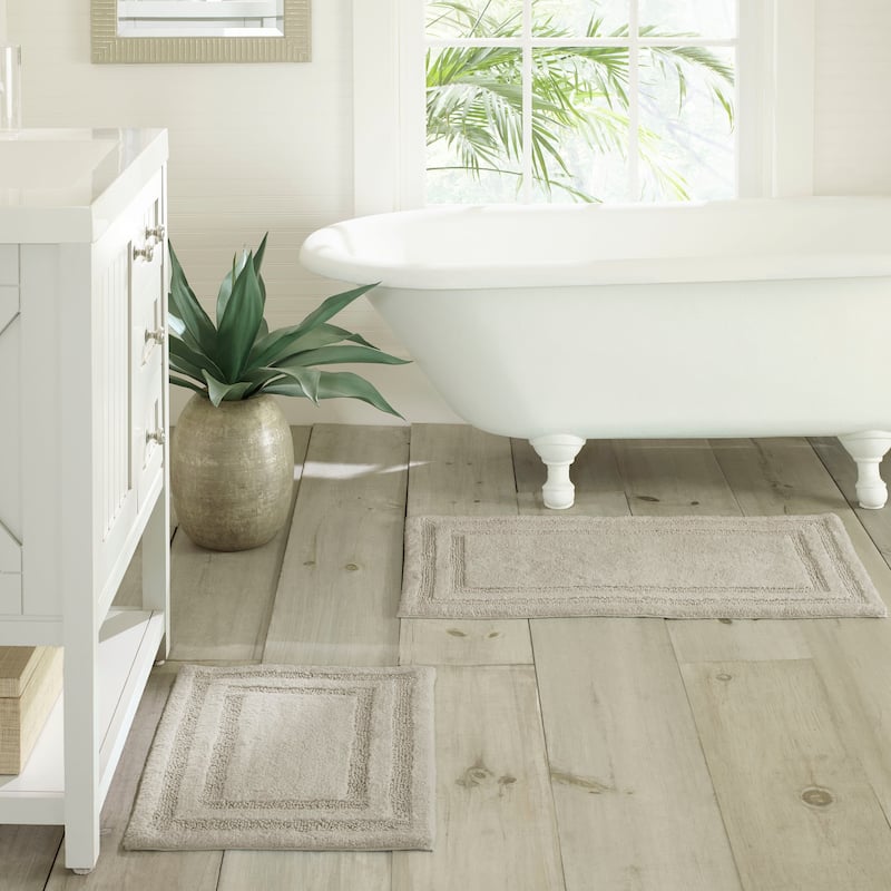 Tommy Bahama Isla Cotton Tufted 2-Piece Bath Rug Set