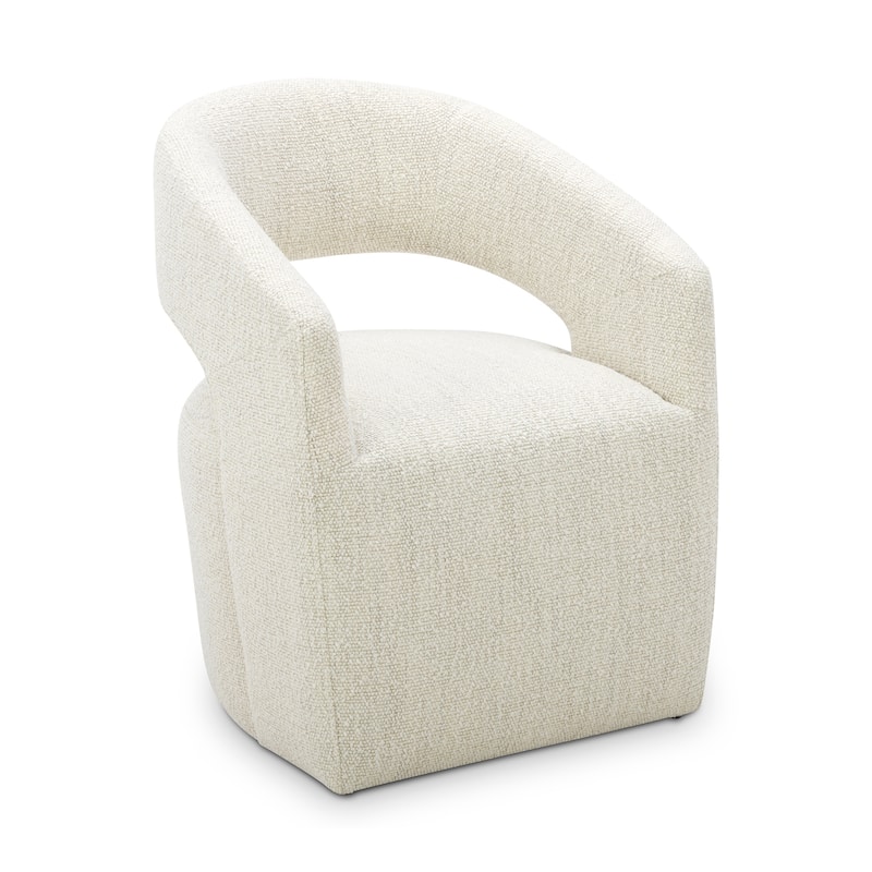 Aurelle Home Curved Back Modern Dining Chair