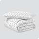 preview thumbnail 87 of 86, Bare Home Cotton Flannel Duvet Cover and Sham Set