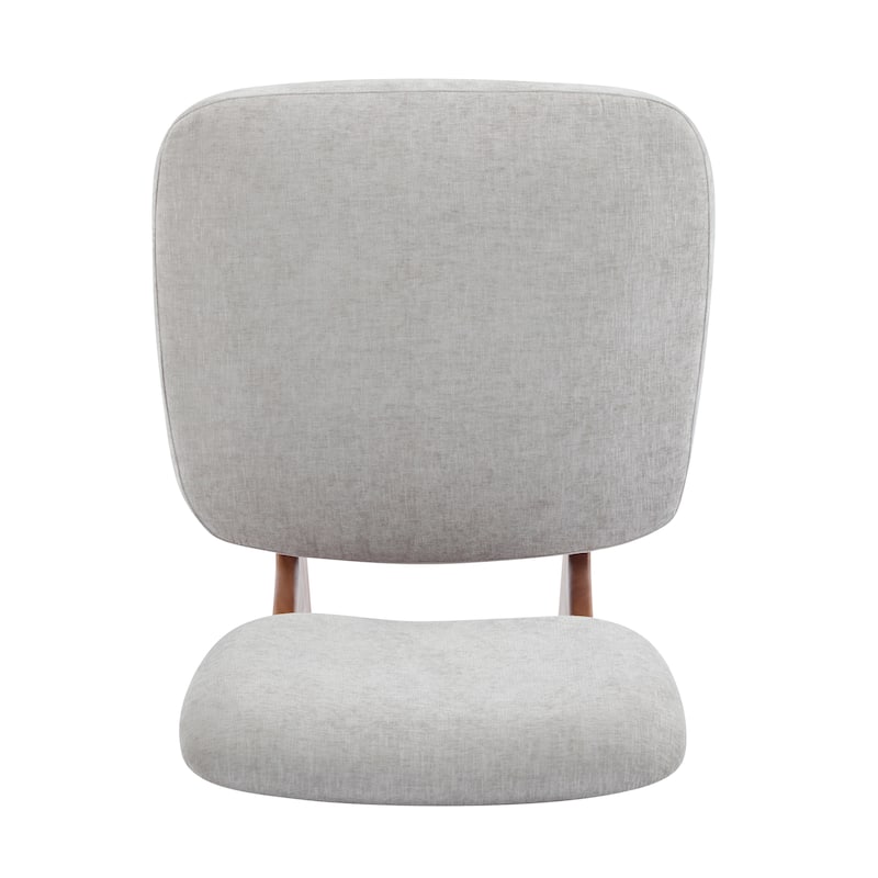 Christopher Knight Home -Vincent Minimalist Polyester Upholstered Lounge Chair （Set of 2）